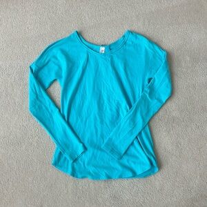 Ivivva Mindful Moments LS Tee | Color: Blue | Size: Girl’s 14 |